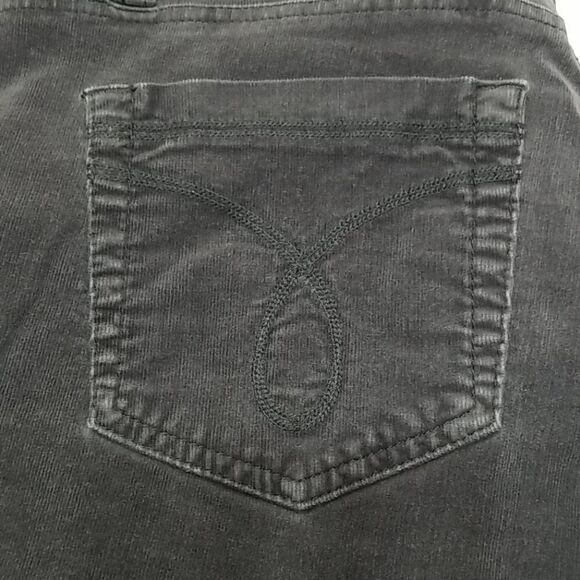 Calvin Klein Jeans Womens 14 Gray Corduroy Pants Straight Leg - Picture 8 of 9